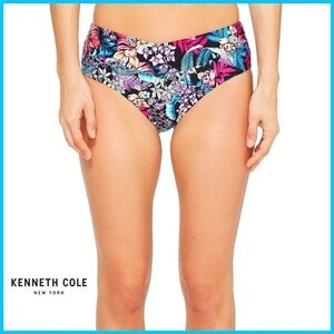 Kenneth Cole Floral Hipster Bikini Bottom